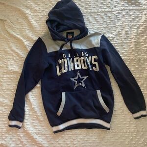 Dallas Cowboys Navy Blue Pullover Hoodie Sweater